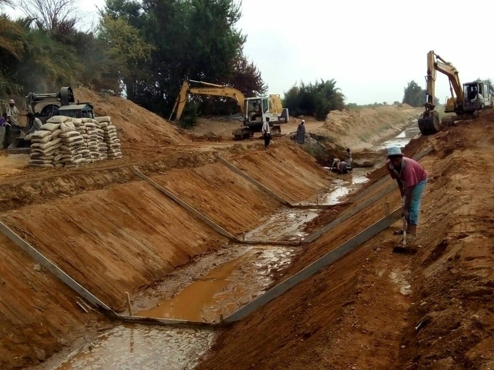 Rehabilitation of the main Sa’ida Valley Canal