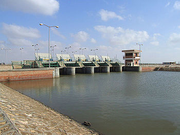 تأهيل ورفع كفاءة ترعة الشيخ جابر الصباح