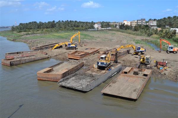 تنفيذ الأعمال اللازمة لإنشاء مسقى إدكو