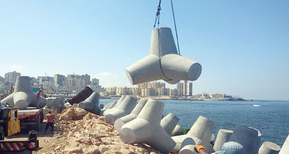 Protection of the area north of the fish farm east of the Baraka Ghalioun heads