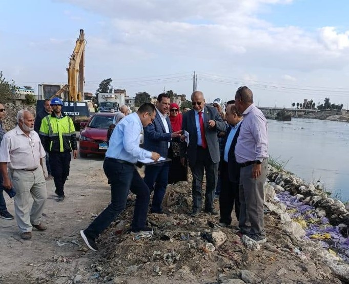 High-Level Visit to Monitor the Nubaria Canal Bank Protection Project