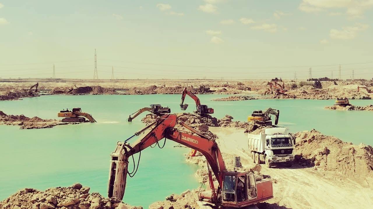 حفارات هيدروليك