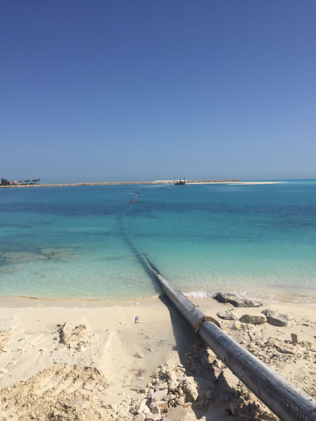   تنفيذ اعمال البحيرات الغربية والجنوبية بالجزء الجنوبي الغربي لمدينة العلمين الجديدية