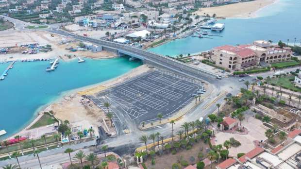   تنفيذ اعمال البحيرات الغربية والجنوبية بالجزء الجنوبي الغربي لمدينة العلمين الجديدية