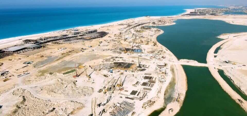   تنفيذ اعمال البحيرات الغربية والجنوبية بالجزء الجنوبي الغربي لمدينة العلمين الجديدية