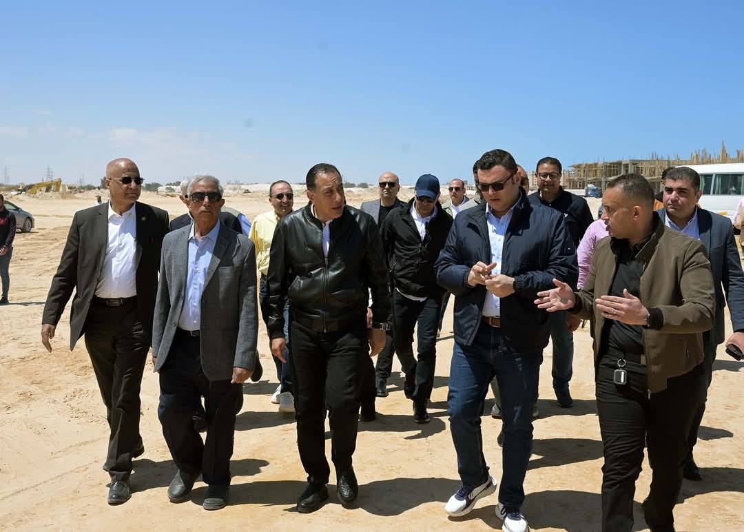 The Prime Minister Inspects the New Marina Project in New Alamein City and Commends the Quality of Execution and Rates of Achievement