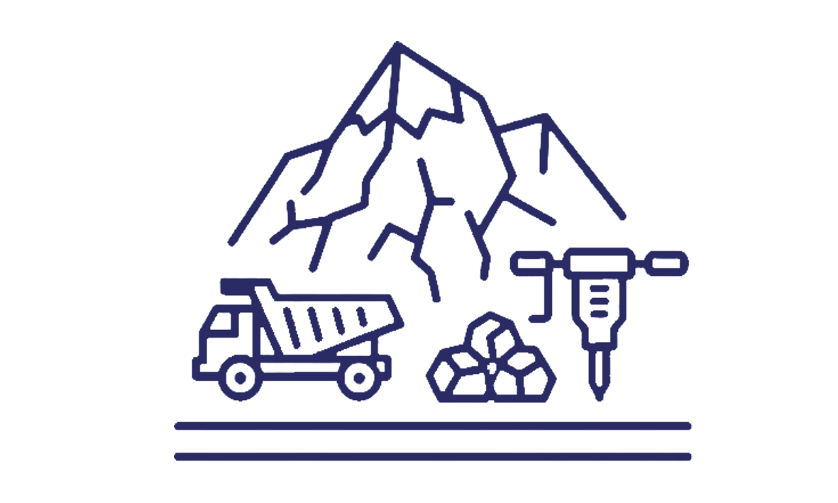 Operation and exploitation of quarries and related activities.