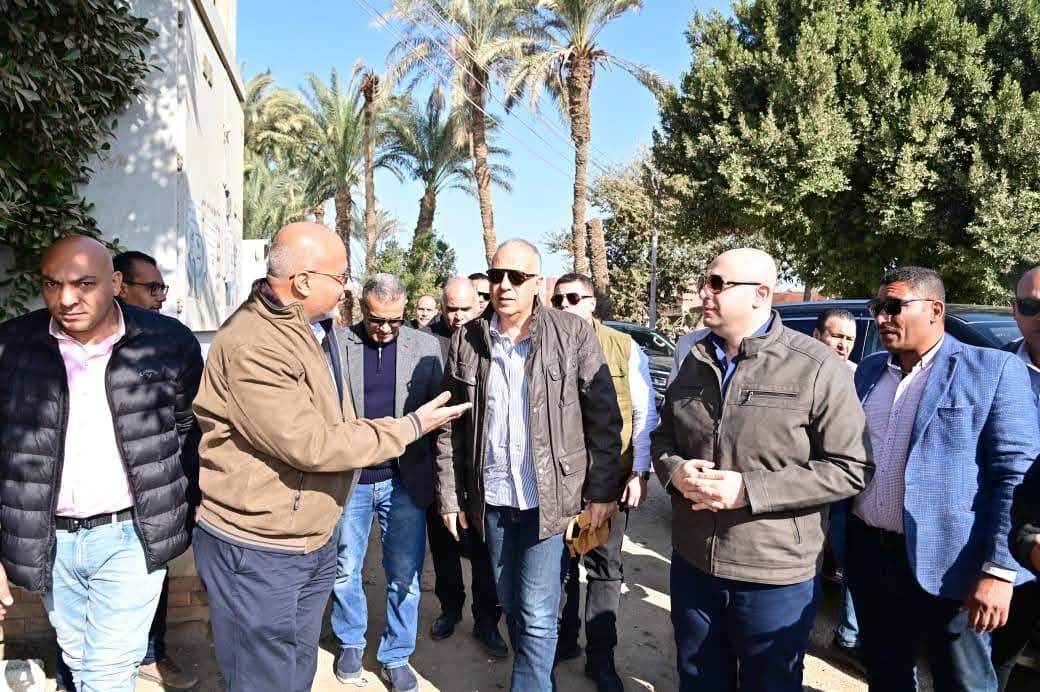 Water Minister inspects Beni Suef’s water system with Managing Director Adel Tawfik